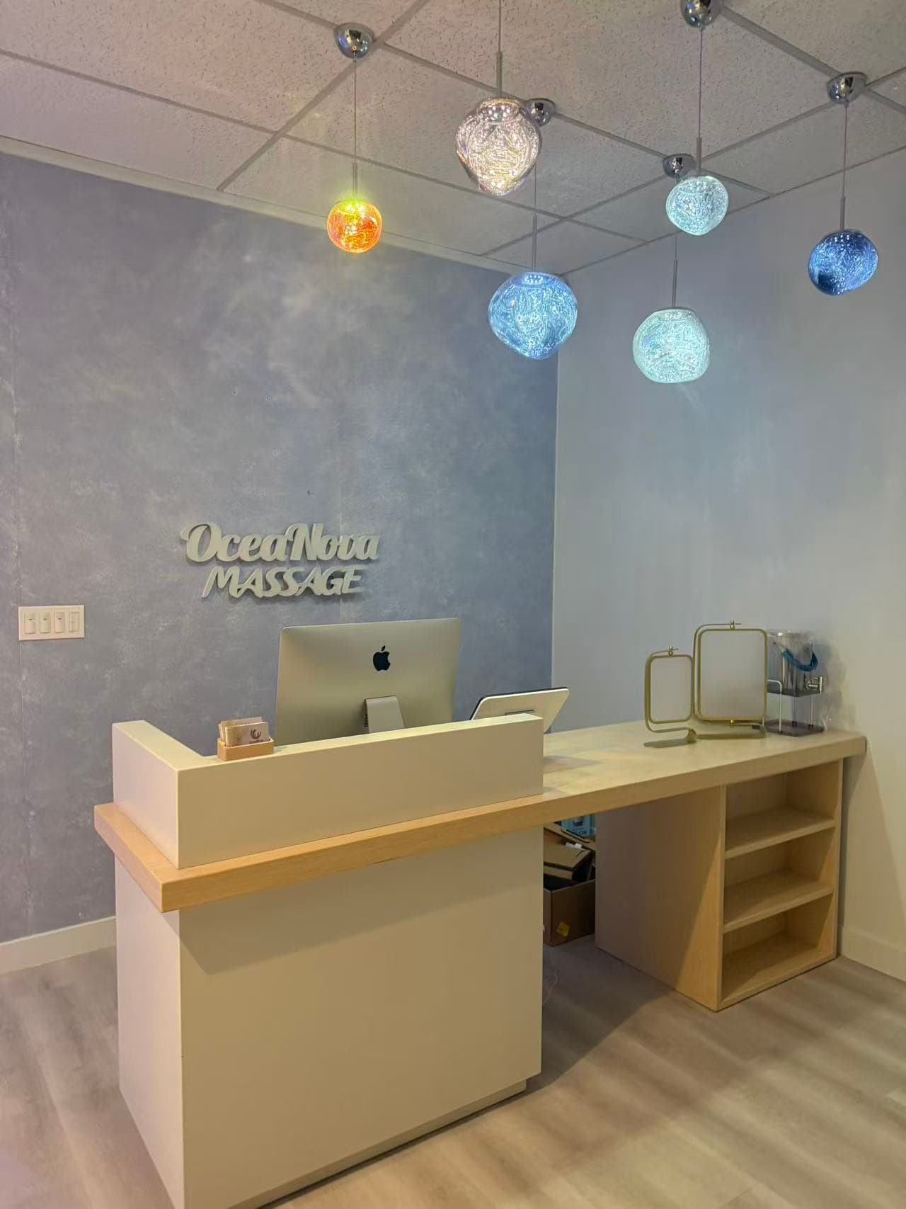 OceaNova Massage lobby in Anaheim